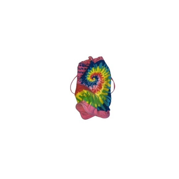Tie Dyed Y2K Drawstring Backpack - Picture 1 of 8